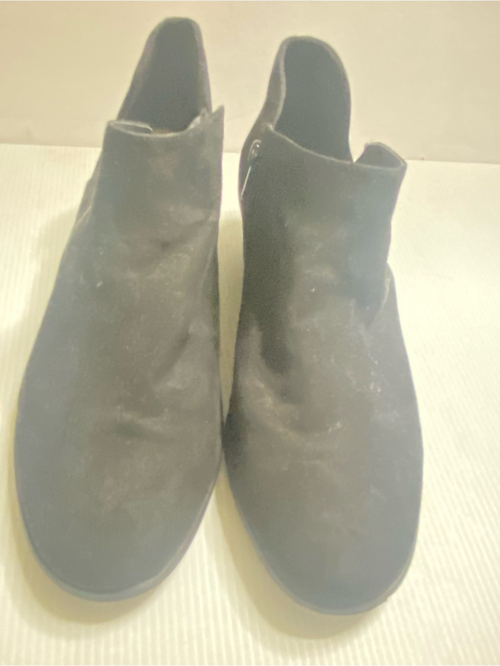 Torrid Classic Women's Black Suede Ankle Boot size 12WW